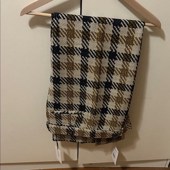 Sea New York Plaid Ankle Pants in Black and Gold - Picture 2 of 7